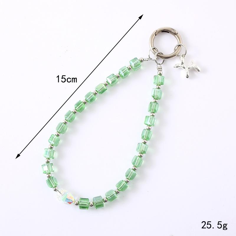 Κρεμαστό Κινητού με Κρύσταλλα και Χάντρες: Κορδόνι για Τσάντα Πολυτελείας & Μπρελόκ Αντι-Πτώσης.