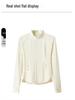 Women's Ice Silk Sun Protection Jacket, Stand Collar Slim Fit with High-Quality YKK Zipper, Thin, Breathable, and Skin-Friendly.