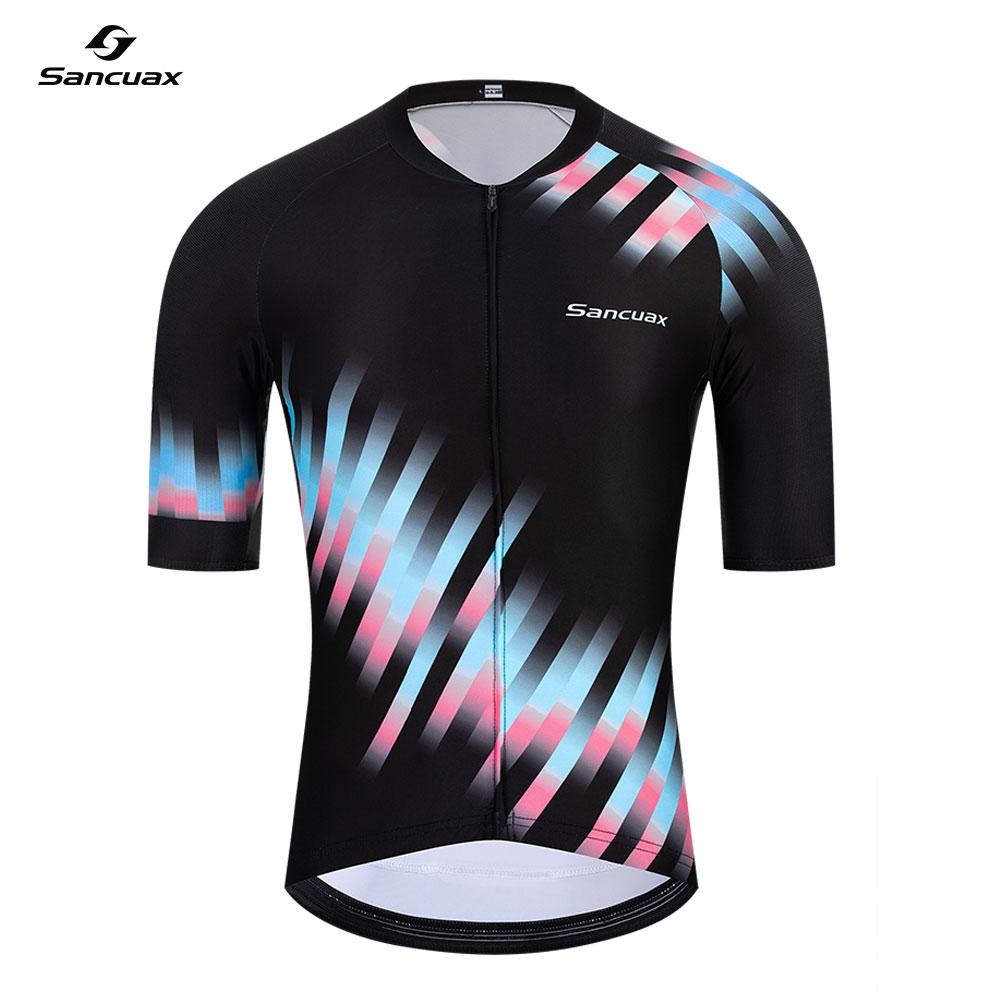 

Men Short Sleeve Cycling Jersey Set 2026 Spring Summer Breathable Quick Dry MTB Road Bike Clothing Protection Bicycle Tops 3XL