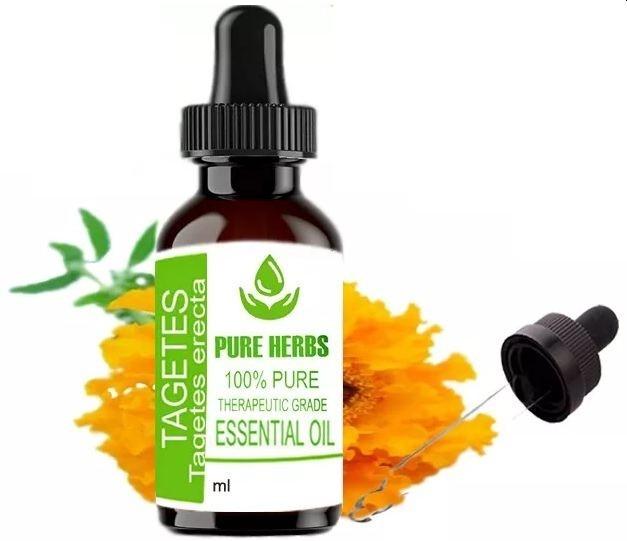 Pure Herbs Tagetes 100% Pure & Natural Erecta Essential Oil UKZA 668