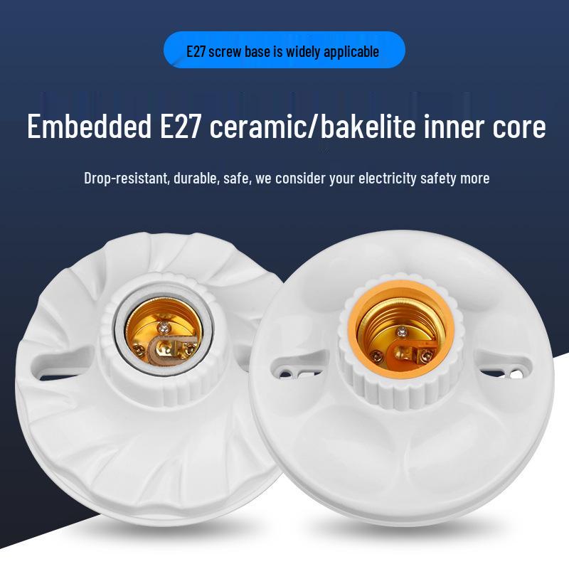 Dulie universală E27 cu filet cu pandantiv - Soclu cu suspensie compatibil LED