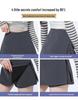 2025 New Women's Gray High Waist Slit A-line Bodycon Skirt Pants - Spring/Autumn Fashion