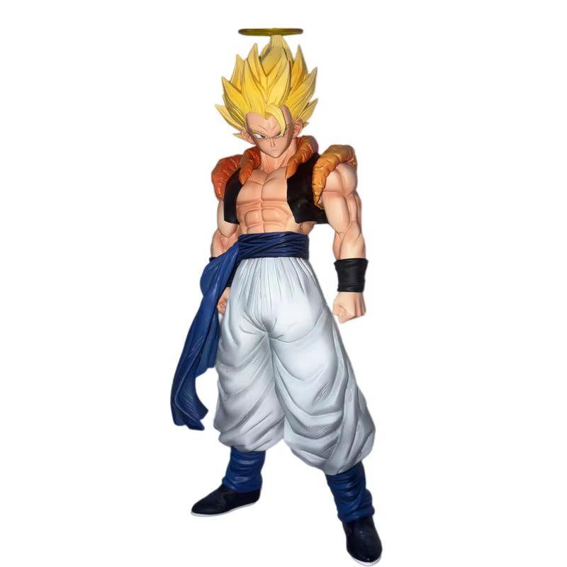 Dragon Ball Gogeta Super Saiyan Figure Anime Peripheral Statue Collectible Desk Ornament Toy Gift For Anime Fans Otaku Figure