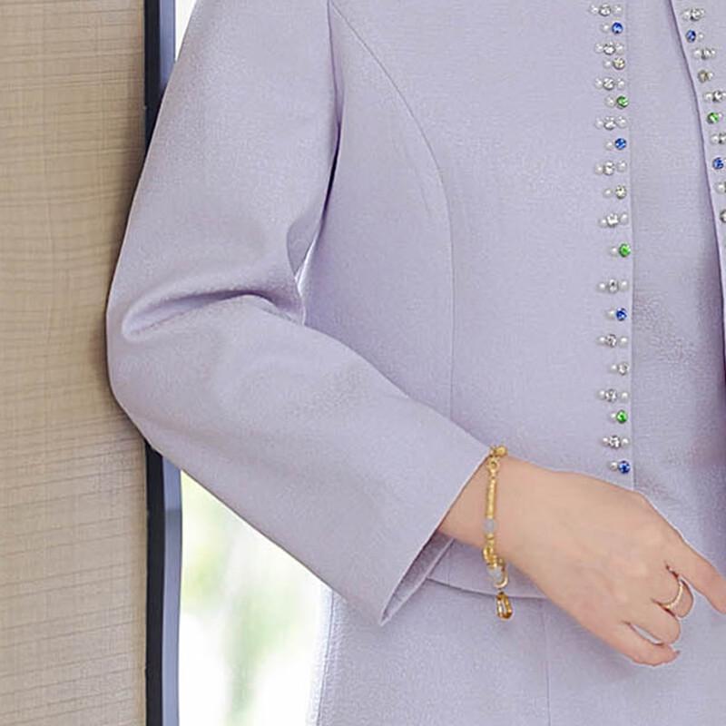 Set Elegant Două Piese Rochie Mamă Mireasă