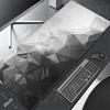 PC Gamer Mousepad Geometirc Mouse Pad Large Mouse Mat Natural Rubber Table Rugs Office Desk Mats Mousepads xcm Locking Edge