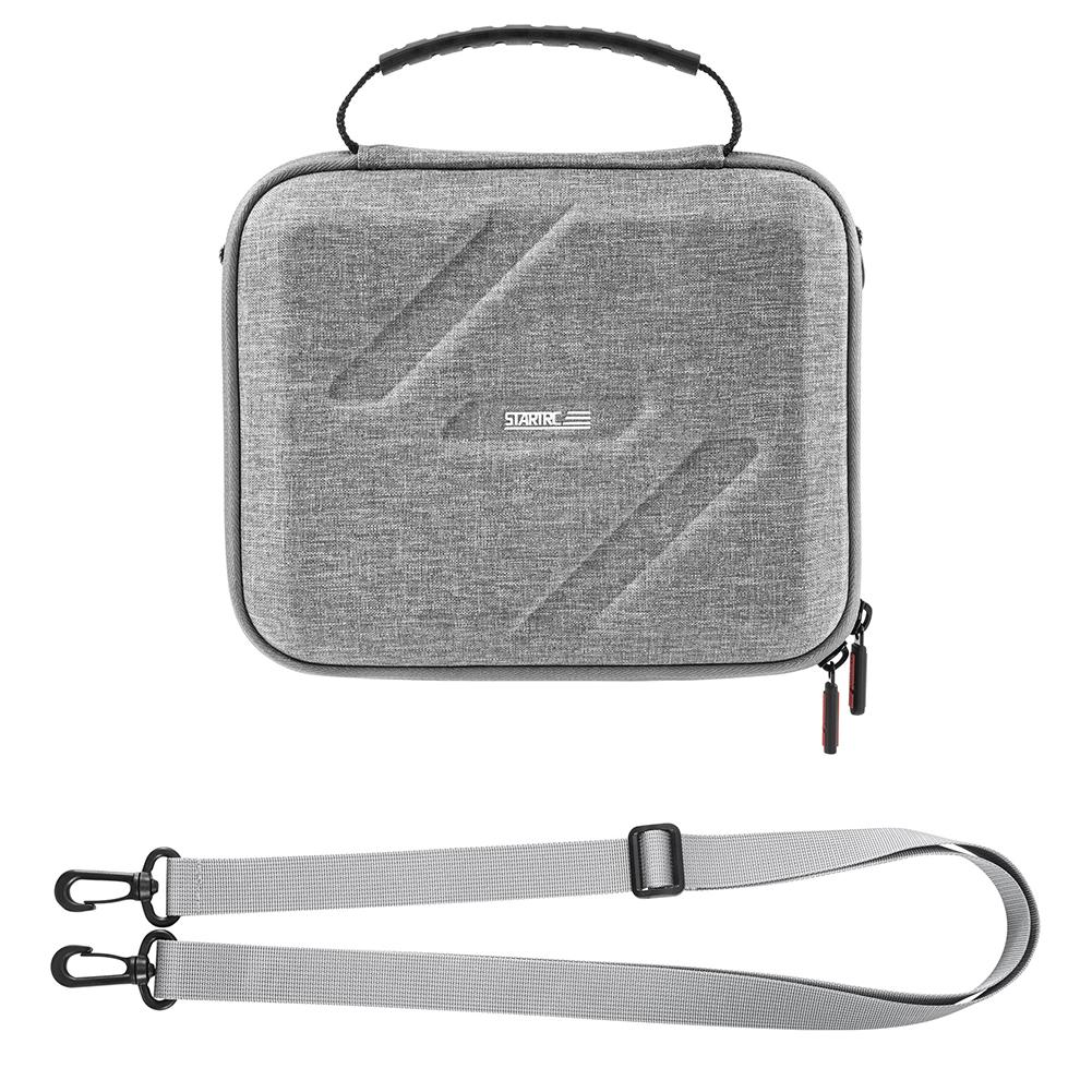 

For DJI Osmo Mobile 7/7 Pro Carrying Case Shockproof Protective Handbag Travel Case Shoulder Bag for Handheld Gimbal&Accessories сірий