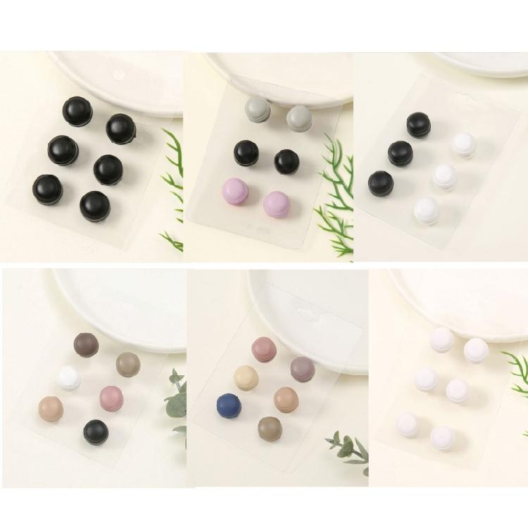 6 Pairs Scarf Clasp Collection Hijab Scarf Buckles Adornment Decorative Cufflink