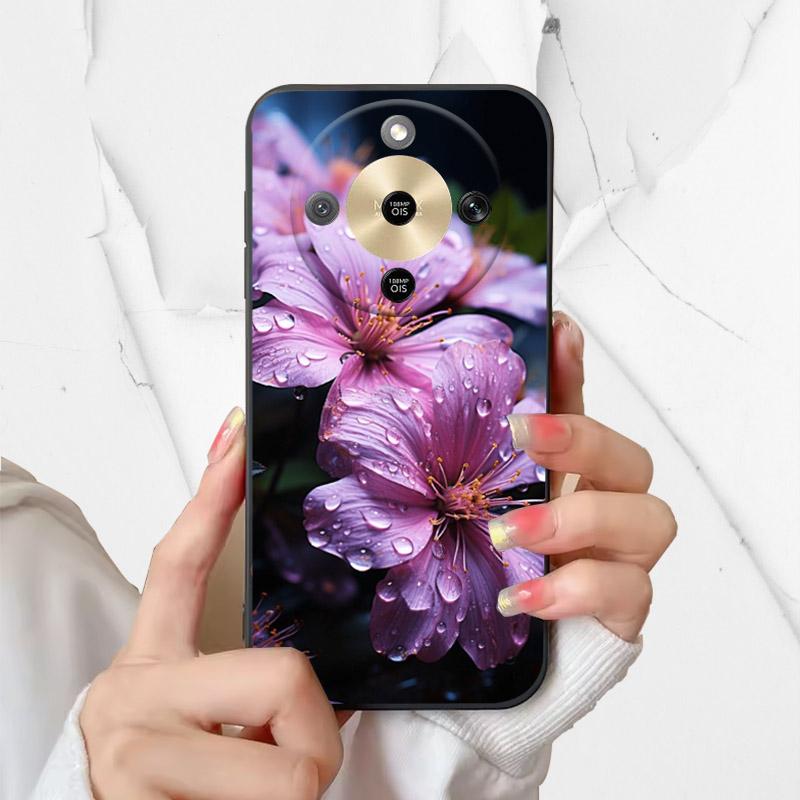 For Honor X9d Case Soft TPU Phone Case For Honor Magic8 Lite Matte Back Cover For Honor X70 Shockproof Silicone Bumper Funda