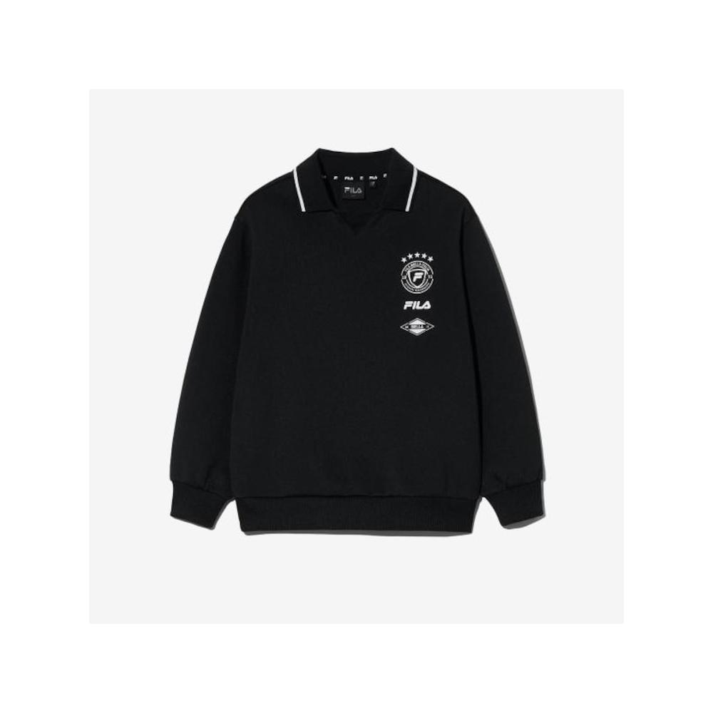 

[fila Kids] Толстовка с воротником Pf Fk2pog3301m Blk q0zFk2pog3301mBlk BLACK/130