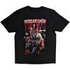 Motley Crue - Live Montage Red - Black  T-shirt
