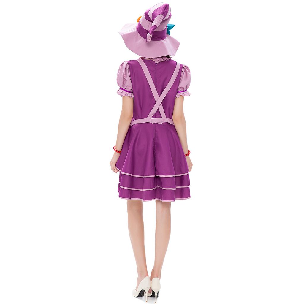Fantasias de festa de fim de ano, fantasias de Halloween, fantasias de bruxa de doces, fantasias de cosplay, fantasias para apresentações de palco