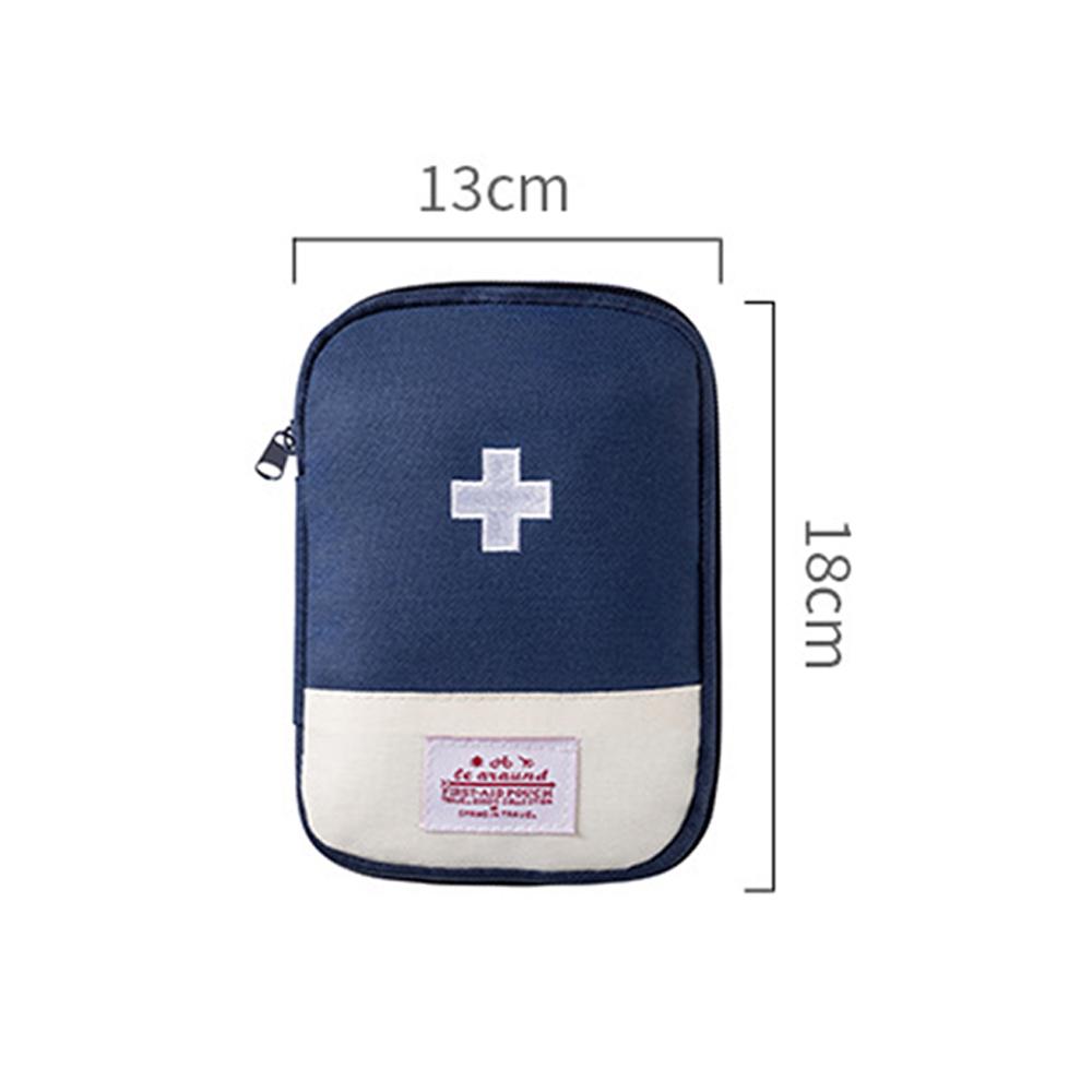 Mini-Erste-Hilfe-Tasche Tragbar Klein Notfall-Medikamenten-Aufbewahrungstasche Medizintasche für Outdoor-Camping Wandern Zuhause Reisen Notfall