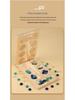 African Gem Wooden Puzzle Game: Large Pieces for Logical Thinking & Parent-Child Interaction