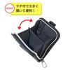 Kutsuwa Puma Vertical PM512BK Multi-Wallet, Black,