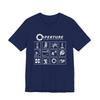 Merchandising de la Serie de Juegos Portal Logo de Aperture Laboratories Camiseta Unisex de Manga Corta Camiseta Gráfica Casual