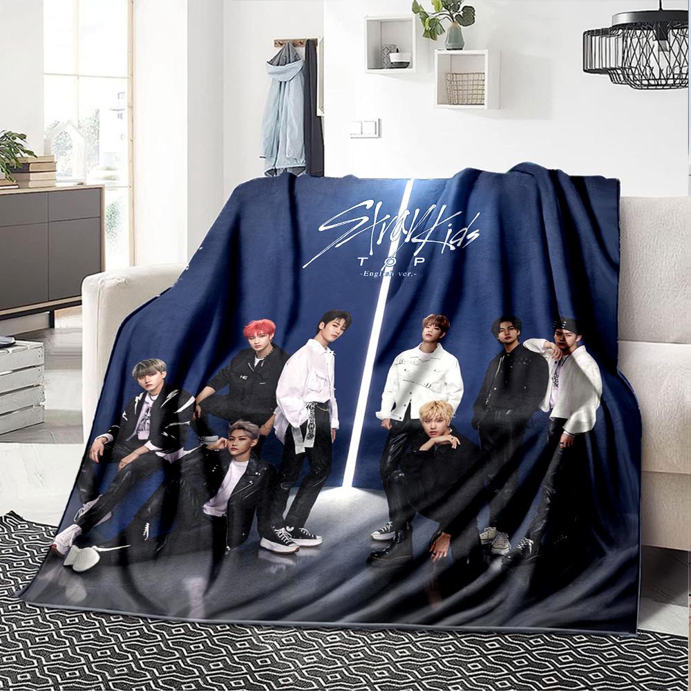 1pc Fantasy Teenage Heroes flannel Blanket for Super Soft Cute Comfort Blanket for Travel Bedding Couch Sofa Blanket Y82520