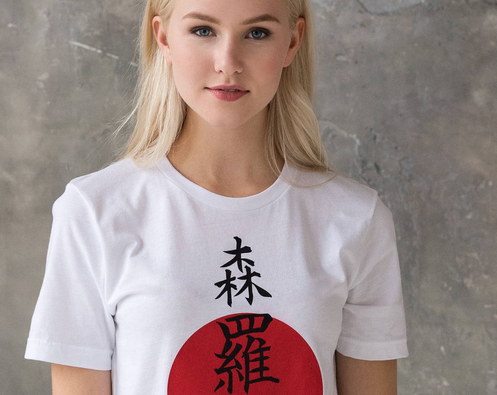 Japanese Universe T-Shirt – Shinra Bansho Calligraphy Kanji Print 2XL