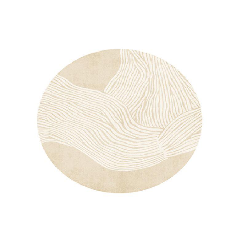 Wabi-Sabi Round Floor Mat Carpet for Living Room, Bedroom, Office, or Gaming Chair Cushion.