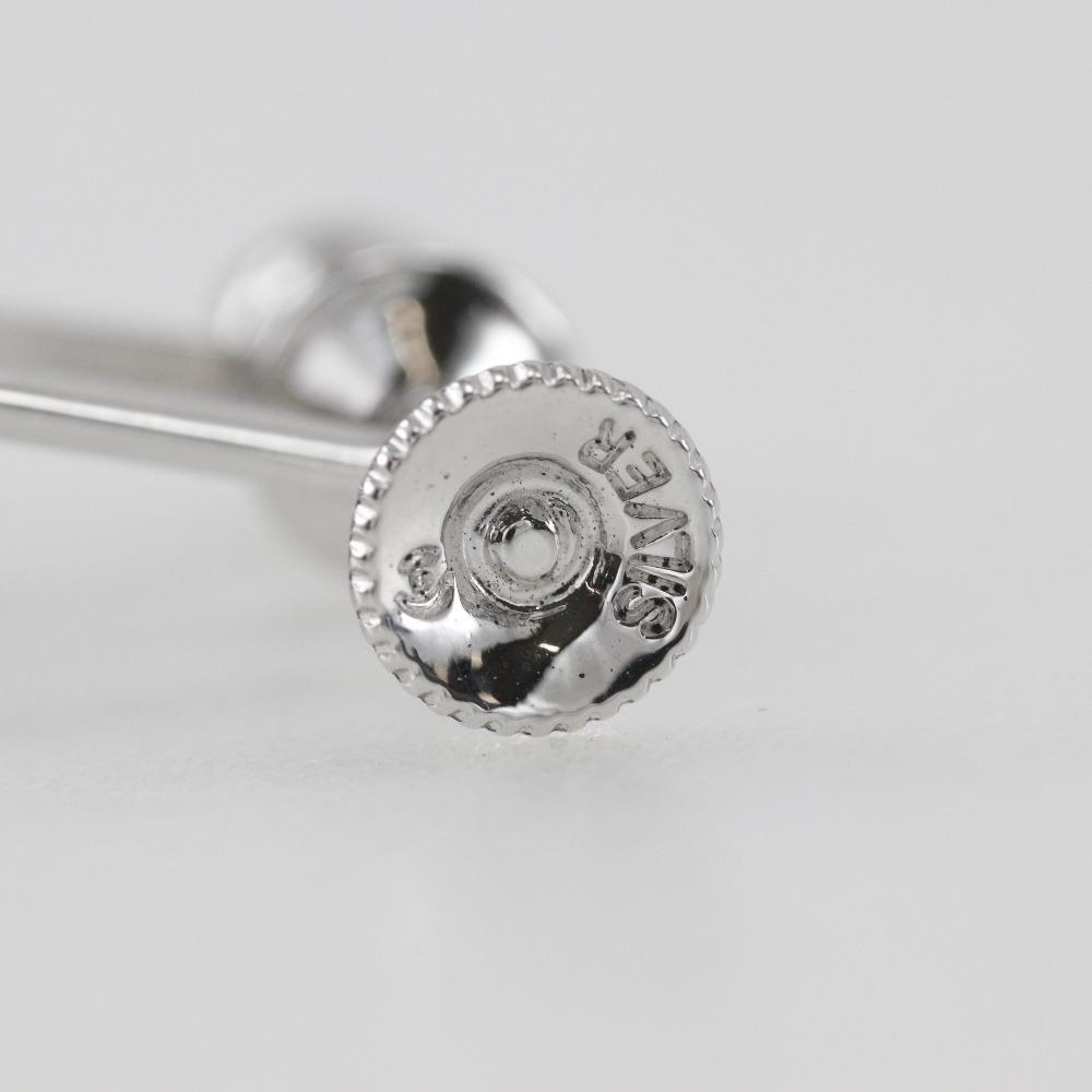 TASAKI Baroque Pearl Earring Pearl/Silver 9.4g Women Used