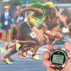 Rolilink Metal Stopwatch for Waterproof Stopwatch with Timer for Sports and Competitions Stopwatch, Sports, (10 Laps)