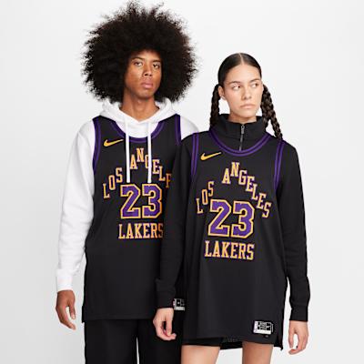 Nike LeBron James Los Angeles Lakers City Edition Big Kids  Nike Nba S S