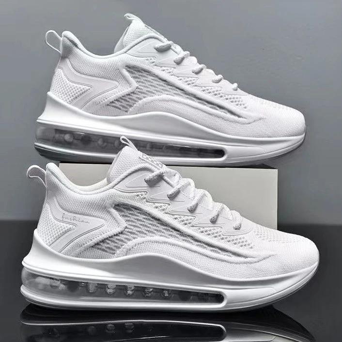 New Men's Casual Air Cushion Running Shoes Comfortable Men's Autumn New Mesh Breathable Lightweight Soft Sports Shoes