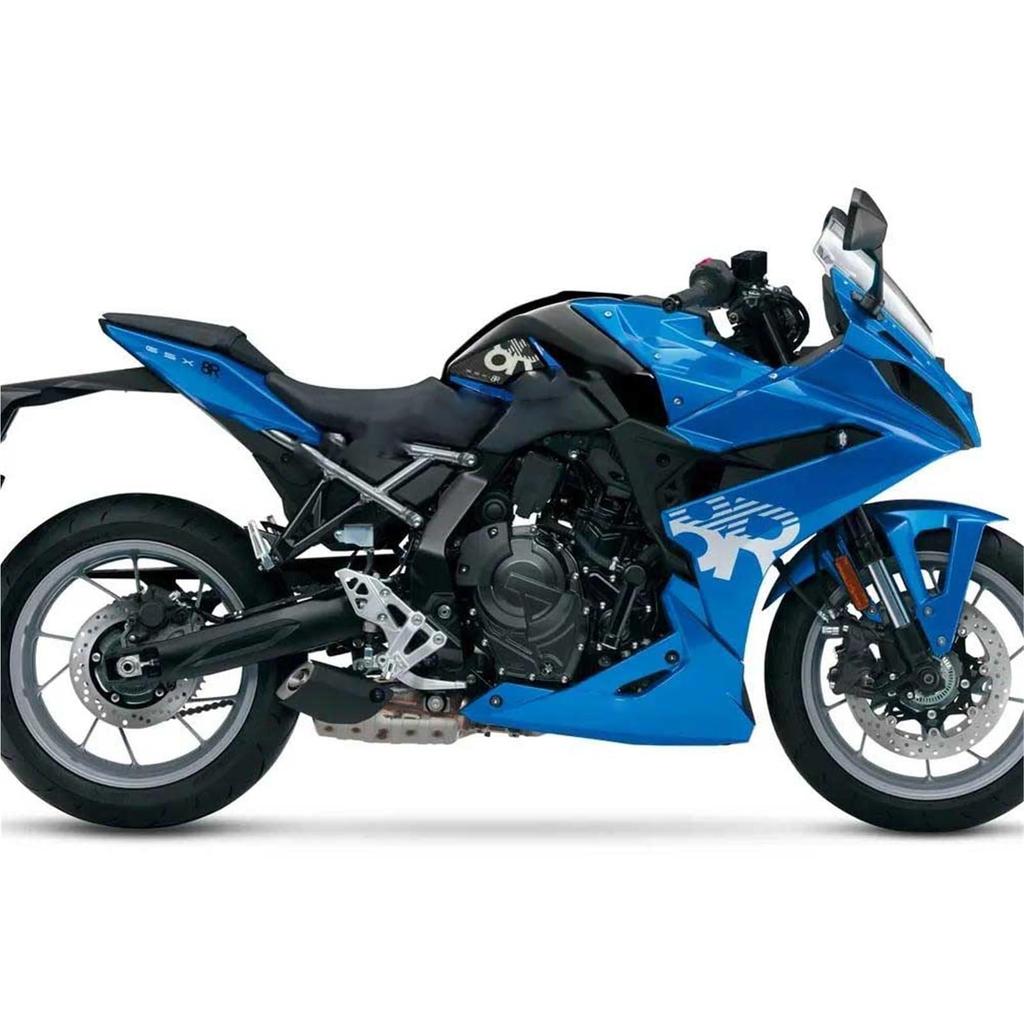 Sticker Protector Fit Suzuki GSX 8R GSX-8R 2024 Sticker Decal Accessory Bike Tank Pad Protector (Blue)