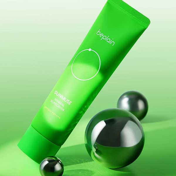 BEPLAIN Sunmuse Mineral Sunscreen SPF50+ PA++++ UV Protection 50ml