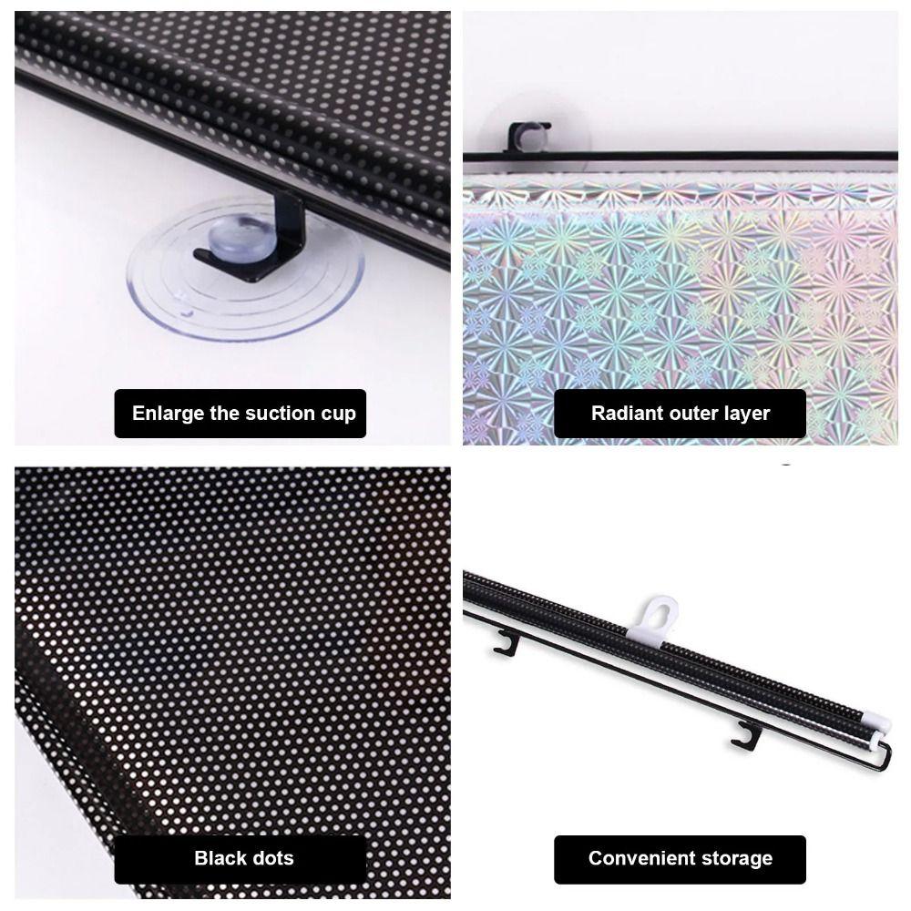 Glare Guard Car Sunshade Curtain Uv Protection Side Window Block Sun Shade  For Baby Kids
