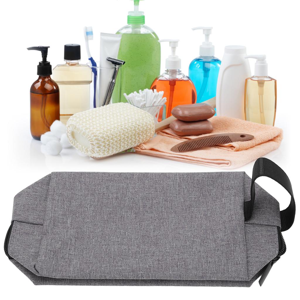 2Pcs Storage Bag Travel Cosmetic Bag Waterproof   Toiletry Pouch for Make Up Skin Care Product