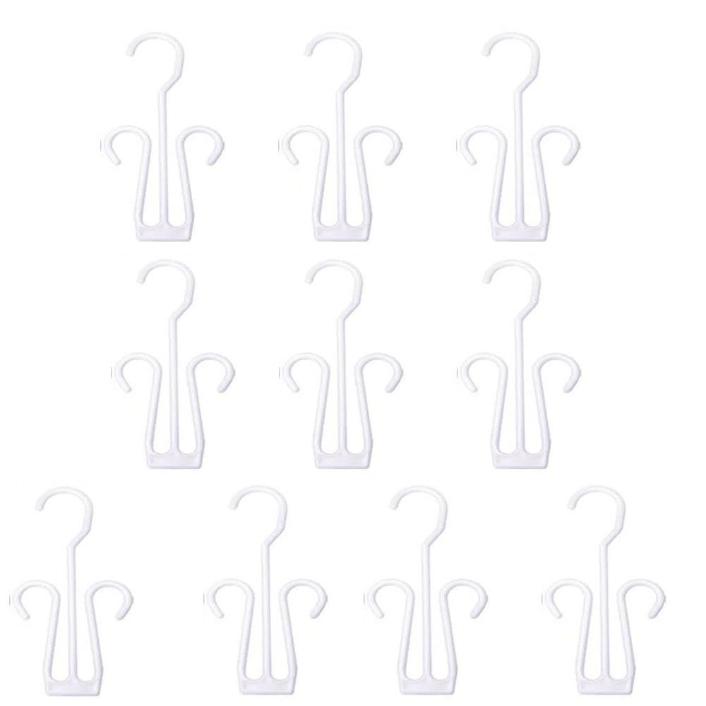 10 Pcs Lightweight Shoes Drying Hooks Plastic Shoe Display Rack Portable Shoe Rack Retail Use