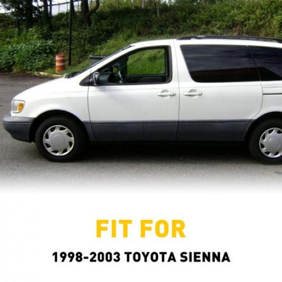 For Toyota Sienna 1998-2003 Rear Left or Sliding Right Door White Door Handle