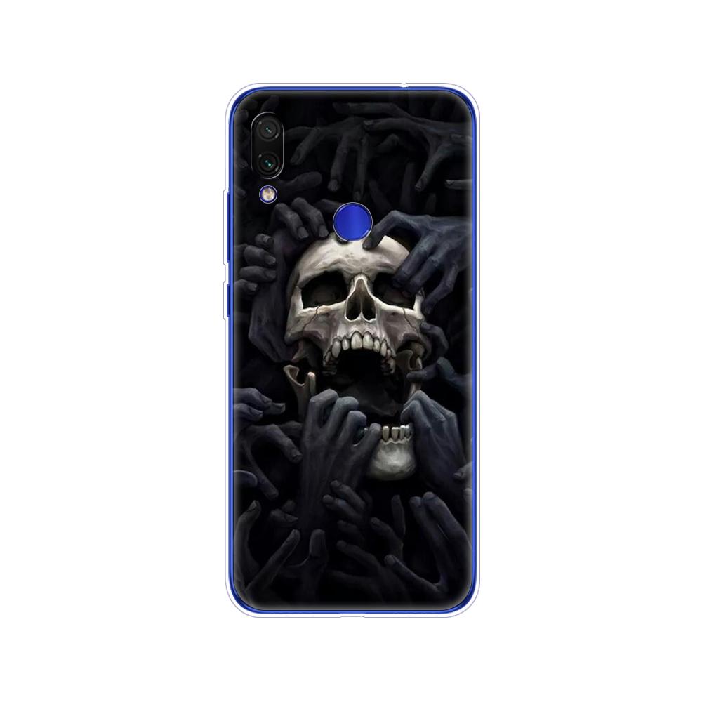 For xiaomi Redmi Note 7 Case Silicone Painting Soft TPU For xiaomi Redmi Note 7 Case 6.3 inch Fundas Coque Redmi NOTE 7 PRO Case