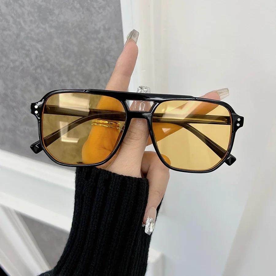 Casual Square Sunglasses Women Men Classic Sun Glasses Female Male Designer Retro Fashion Outdoors Shades