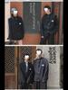 Japanese Style Stand Collar Zhongshan Suit: Men's Casual College Couple's Uniform