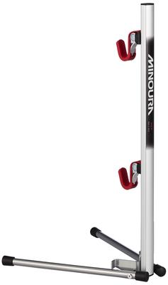 MINOURA Cykeludstillingsstand Holder Kædestag og Foldbar og Stand/Vedligeholdelse DS-534-600L, Enkelt Cykelstander, Sadelstag. Letvægt.