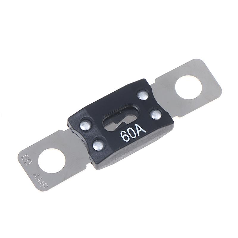

1/3Pcs Anm Mega Bolt-On Fuse 30A 40A 50A 60A 80A 100A 150A 200A 250A 300A Blade Fuse For Car Boat Audio Accessories 1pc 60A