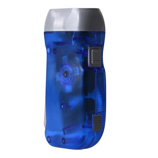 Hand Press Flashlight Light Weight Environmentally Friendly Plastic Practical Camping Hiking Emergency Flashlight for Hiking