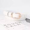 Stylish Womens Vintage Pu Belt For Summer Casual Wear With Alloy Buckles