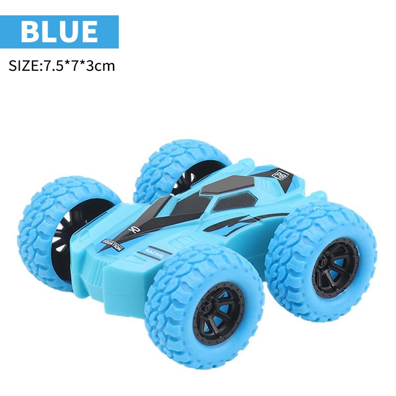 Fun Pull Back Car Double-Side Vehicle Inertia Safety and Fall Resistance Shatter-Proof Model for Kids Boys Childrens Toys Car