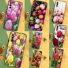 Tulip Flower Colorful For Samsung Galaxy A13 A23 A33 A53 A15 A25 A35 A55 A51 A71 A12 A32 A52 A14 A34 A54 Case