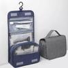 Foldable Waterproof Travel Wash Bag with Wet/Dry Separation and Wall-Hanging Design
