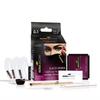 MINA Henna para Cejas Color de Cabello Kit Profesional de Tinte | Sin Amoníaco | Vegano y Libre de Crueldad (Negro, 1G)