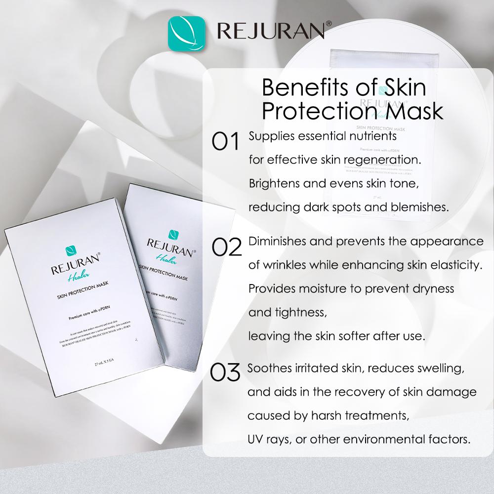 Rejuran Apsauginė odos kaukė 27 ml *5 vnt.