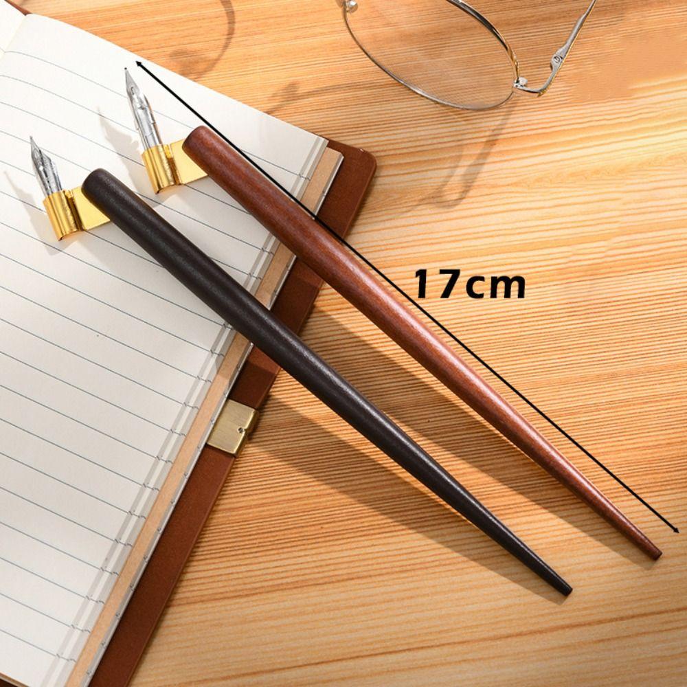 Stainless Steel Tip Dip Pen Kit With Holder Comic Dip Pen Portable Signature Pen  Students