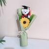 New Sunflower Bear Bouquet Dr.Bear Lovely Bear Graduation Bouquet Graduation Ceremony