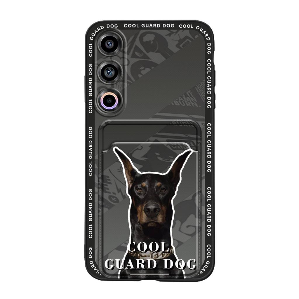 Fashion Design Silicone Phone Case For Meizu 21 Cartoon Cute Anti-knock Back Cover Durable Shockproof Card sleeve TPU
