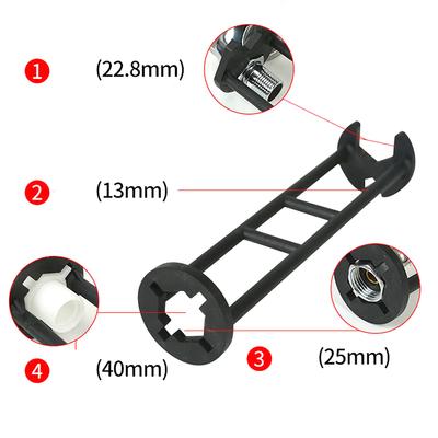 Multi Functional Faucet Installation Wrench Sink Water Pipe Angle Valve Maintenance Disassembly Tool Socket Tightening Artifact