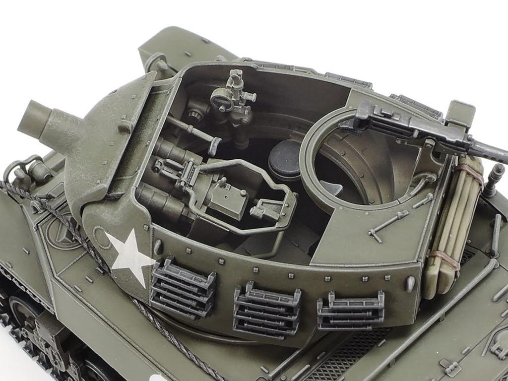 Tamiya Military Miniature Series 104 US Army M8 Howitzer Plastic Model Kit 32604 1/48 No. Self-Propelled (Molded Color)