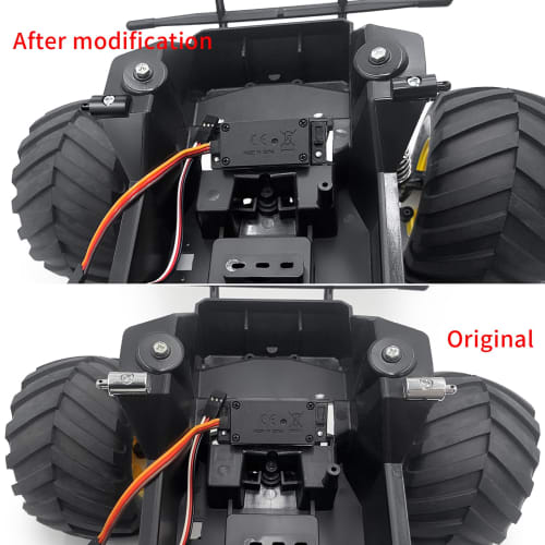 TRZX Aluminum Alloy Body Pillars Upgrade Parts for 1/12 Tamiya 57409 Lunchbox Buggy